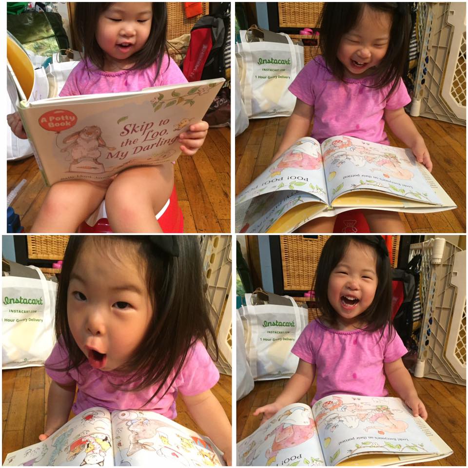 "Only you could somehow manage to make poo charming and delightful! Potty training has not been going well but your book is an absolute hit. (Was kind of hoping your book had magical powers concealed inside. Poof! You're potty trained!) Thank you for another treasure of a book."