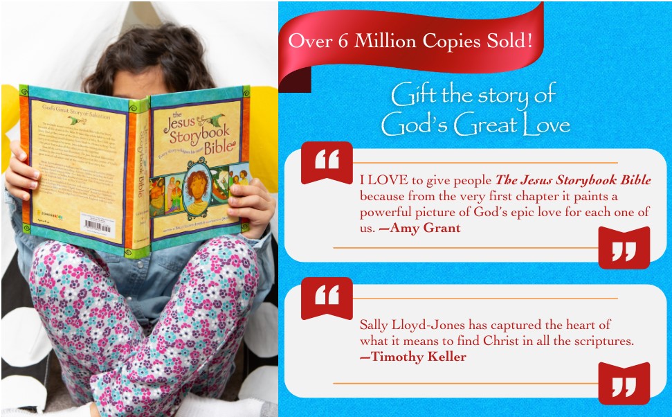 The Jesus Storybook Bible with quotes from Amy Grant and Timothy Keller