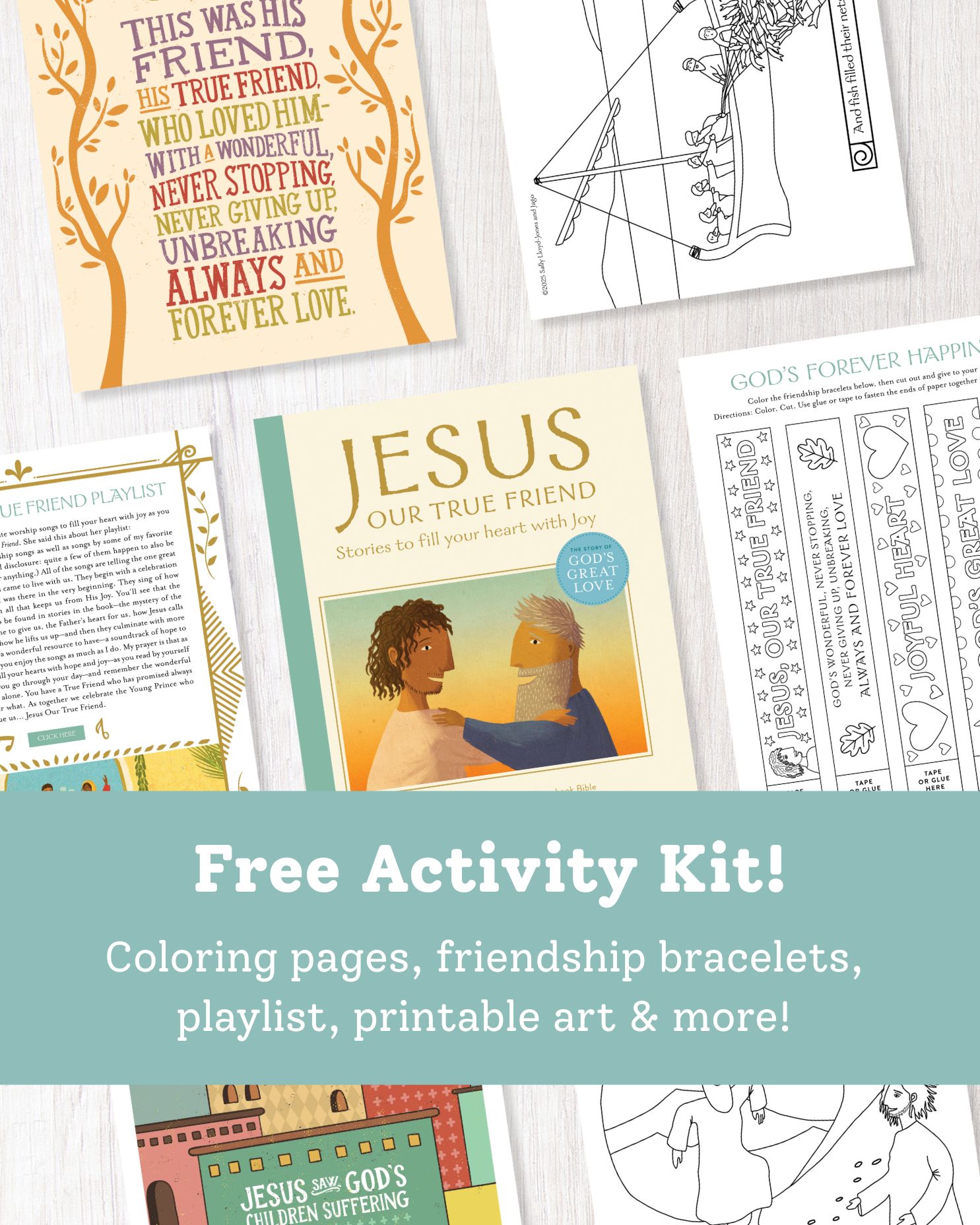 Jesus Our True Friend Free Activity Guide